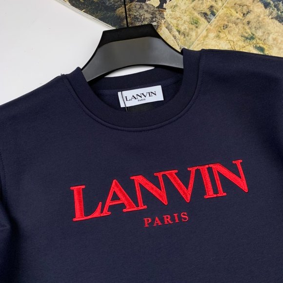 Lanvin Embroidered pullover hoodie